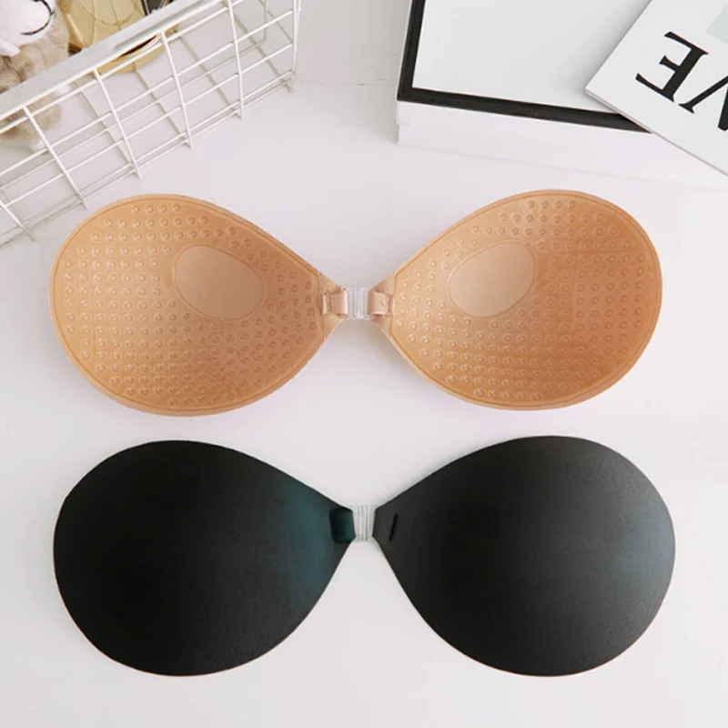 Áo Ngực Vô Hình Nữ Khóa Trước Silicon Tự Dính - Thoải Mái và Tăng Kích Cỡ