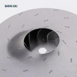 Quạt động cơ máy hút bụi Lỗ 8mm 4.4 "/ 5" / 3.4 "Đường kính 112mm / 125mm / 87mm Nhôm