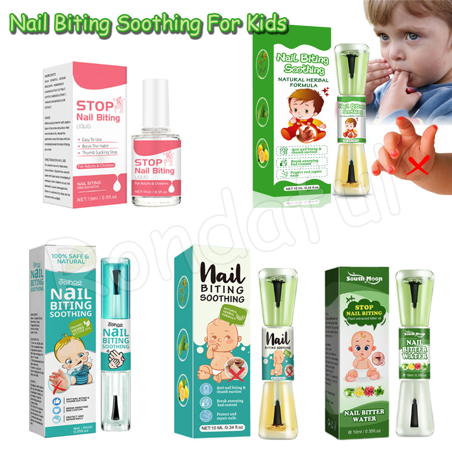 Stop Nail Biting Liquid 10ml Kid 's Bitter Tasting Nail Anti-Biting Liquid Non-Toxic Body Care Solution sonlekvn