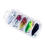 5 Chiếc Đầy Màu Sắc VIB Đúc Mồi Kim Loại Nhân Tạo Spinner Muỗng Chìm Mồi Câu Cá 3g / 5g / 7g / 10g / 12g / 15g / 20g Swimbait 3D Mắt Mồi Cứng