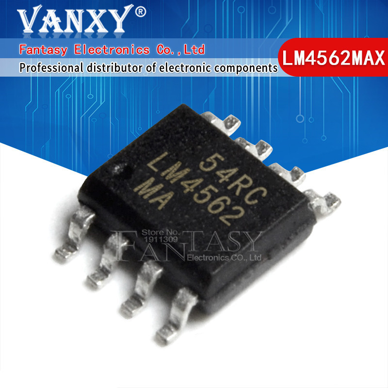 Lote de 5 unidad de LM4562NA DIP 8, LM4562, 4562NA DIP, LM6142AIN