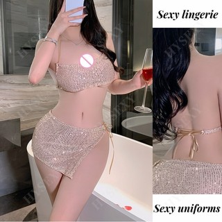 Váy Nữ Gợi Cảm Hộp Đêm Gói Chặt Hông Dây Đầm Trong Suốt Độ Đàn Hồi Cao Gợi Cảm DS02
