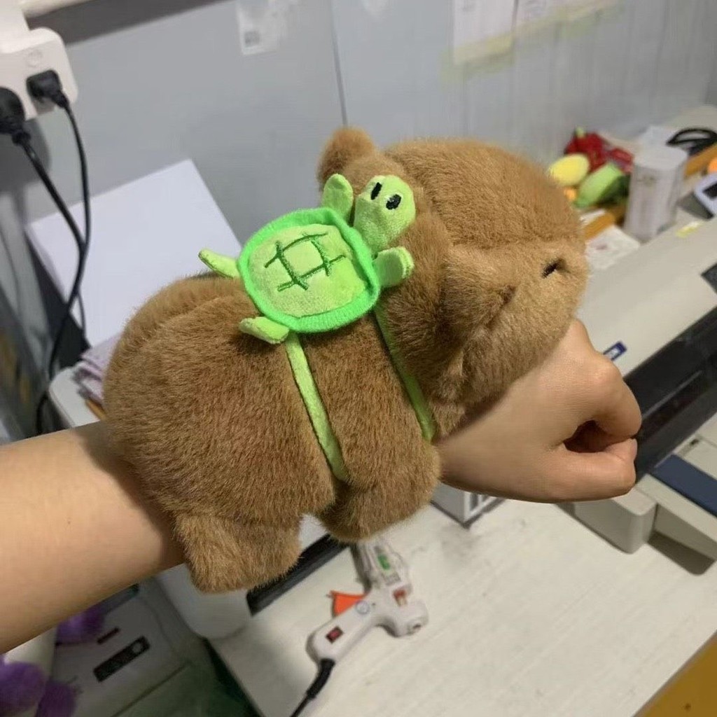 Capybara gấu bông đồ chơi kẹp tay nhí nhảnh dễ thương