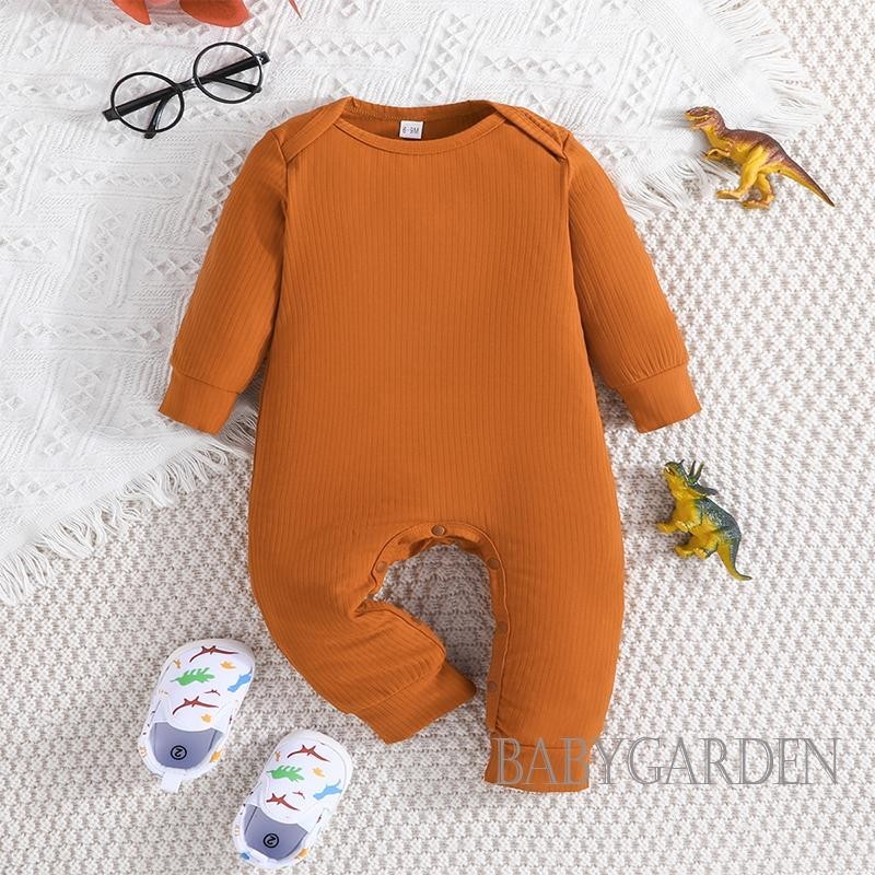Baga-2 Chiếc Bé Trai Jumpsuit Dài Tay In Hình Khủng Long Thường Ngày Thu Đông Sơ Sinh Áo Liền Quần Quần Quần Áo
