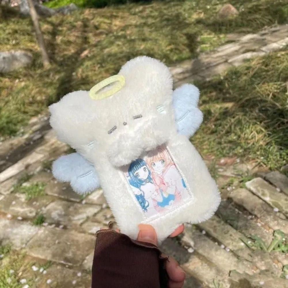[Vận chuyển nhanh] Photocard SIMPLEAID, Hộp đựng thẻ sinh viên Photocard sang trọng dễ thương, Túi bảo vệ hình ảnh thần tượng Móc khóa Túi đựng thẻ cửa xe buýt hoạt hình