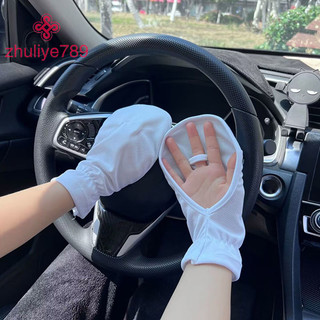 < zhuliye789 > Găng tay chống tia cực tím mùa hè Găng tay nam nữ mỏng thoáng khí Găng tay thể thao ngoài trời Găng tay đi xe đạp Găng tay tay tay