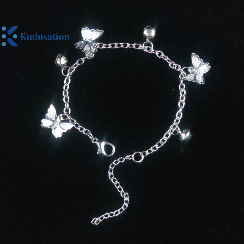 Kudosation Thời Trang Đẹp Mặt Dây Chuyền Vòng Tay Tinh Tế Quyến Rũ Có Thể Điều Chỉnh Đám Cưới Lắc Tay Dễ Thương Nữ Trang Sức Dự Tiệc Quà Tặng