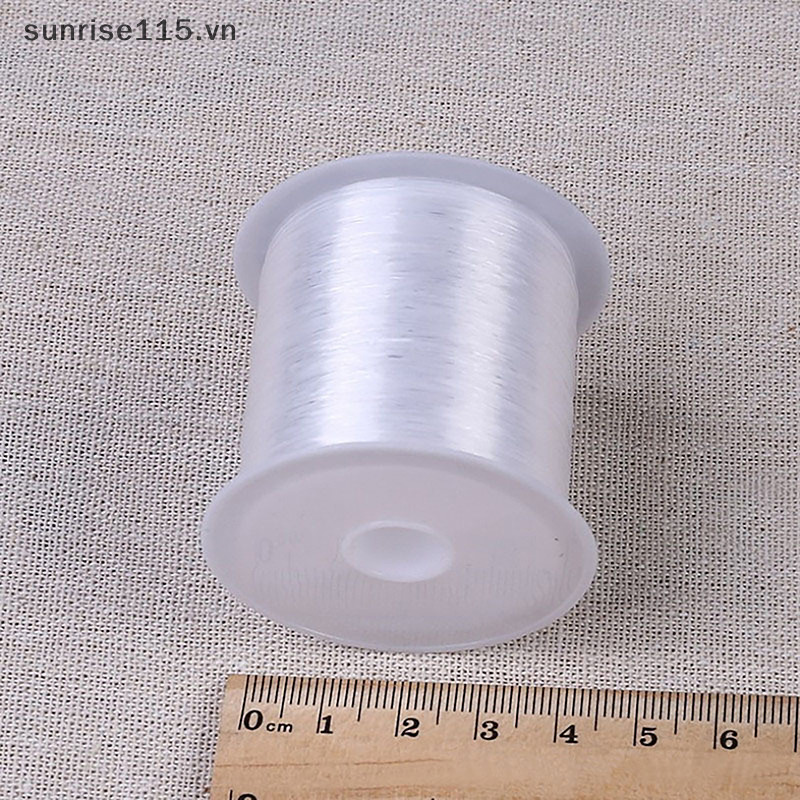 Ssvn 1 Dây Câu PE Nylon Cao Cấp Sợi Vô Hình Dây Đàn Hồi Sợi Polyester Dây Đơn Sợi Dây Mạnh.