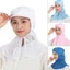 Mũ nấu nướng lưới GODD có nắp cổ Mũ lưới tóc có thể điều chỉnh cho xưởng chế biến Mũ chống bụi công nghiệp Unisex