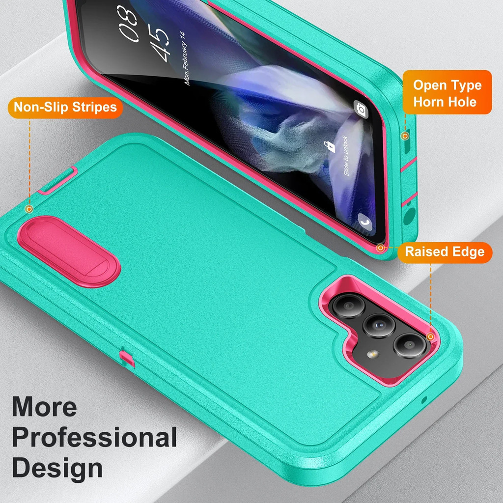 Ốp Lưng Chống Sốc Phù Hợp Mạnh Mẽ Cho Samsung Galaxy A54 5G A15 A14 A53 A13 S23 FE S24 Ultra S22 Plus Túi Điện Thoại Coque