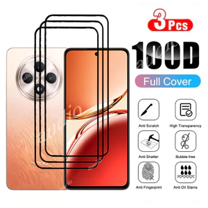 3 Kính Cường Lực Cho OPPO Reno 12F Reno 12 F 5G 4G 2024 Bảo Vệ Màn Hình Điện Thoại Vỏ Kính Bảo Vệ Phim Cho OPPO Reno12 F Reno12F OppoReno12F 5G 4G 9H HD Chống Trầy Xước