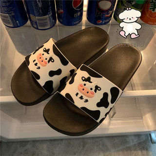 Xixitiao Thời Trang Mùa Hè Phong Cách Mới Dép Dép Trong Nhà Sử Dụng Influencer ins Hoạt Hình Cô Gái Dễ Thương Giày Sandal Trái Tim Nữ Mặc Ngoài Trời