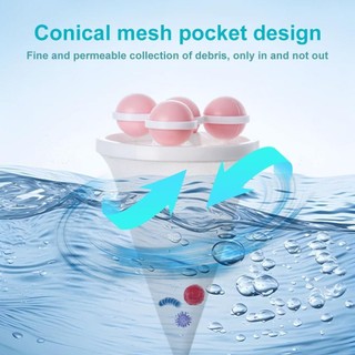 Nâng cấp 2026 Loại bỏ lưới lọc tóc nổi Máy tẩy lông thú cưng để giặt Lint Catcher cho máy giặt Thiết bị len Máy giặt có thể tái sử dụng Máy bắt tóc Túi lưới làm sạch vải đa năng giặt được