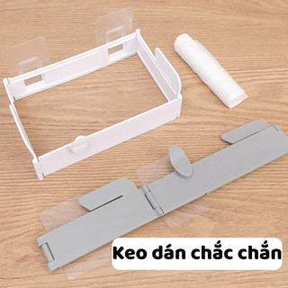 Thùng rác treo tủ bếp giá đỡ túi đựng rác có thể gấp gọn tiết kiệm không gian thùng rác treo nhà vệ sinh NGÓI HOME TR01