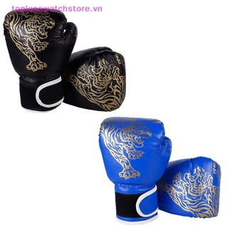 Toplanswatchstore Trẻ Em Găng Tay Đấm Bốc Da Thoáng Khí Găng Tay Chiến Đấu Boxing Huấn Luyện Kickboxing Găng Tay Cho Túi Cát Thể Thao VN