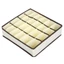 ICUCKO Đồ Lót Sắp Xếp Lưu Trữ, Hộp Bảo Quản Tất Dung Tích Lớn Có Thể Gập Lại, Ngăn 24 Lưới Ngăn Kéo Đa Năng Sắp Xếp Quần Áo