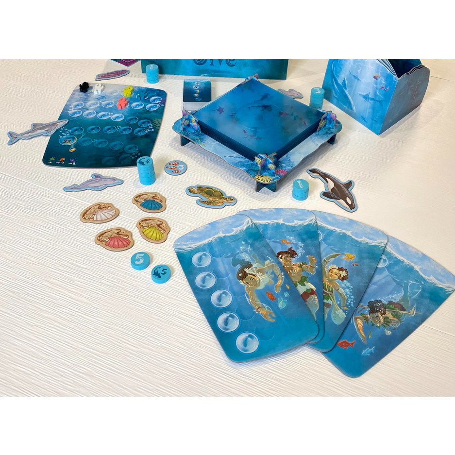 Boardgame Dive (2021) Trận chiến dưới đấy biển Boardgame chính hãng Tigar