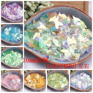 Chai Epoxy Filler với ánh sáng vàng đa sắc và đuôi cá kim sa lấp lánh, phù hợp cho makeup mắt phong cách cổ tích