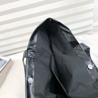 Túi tote snap từ tính đơn giản thời trang bạc mới