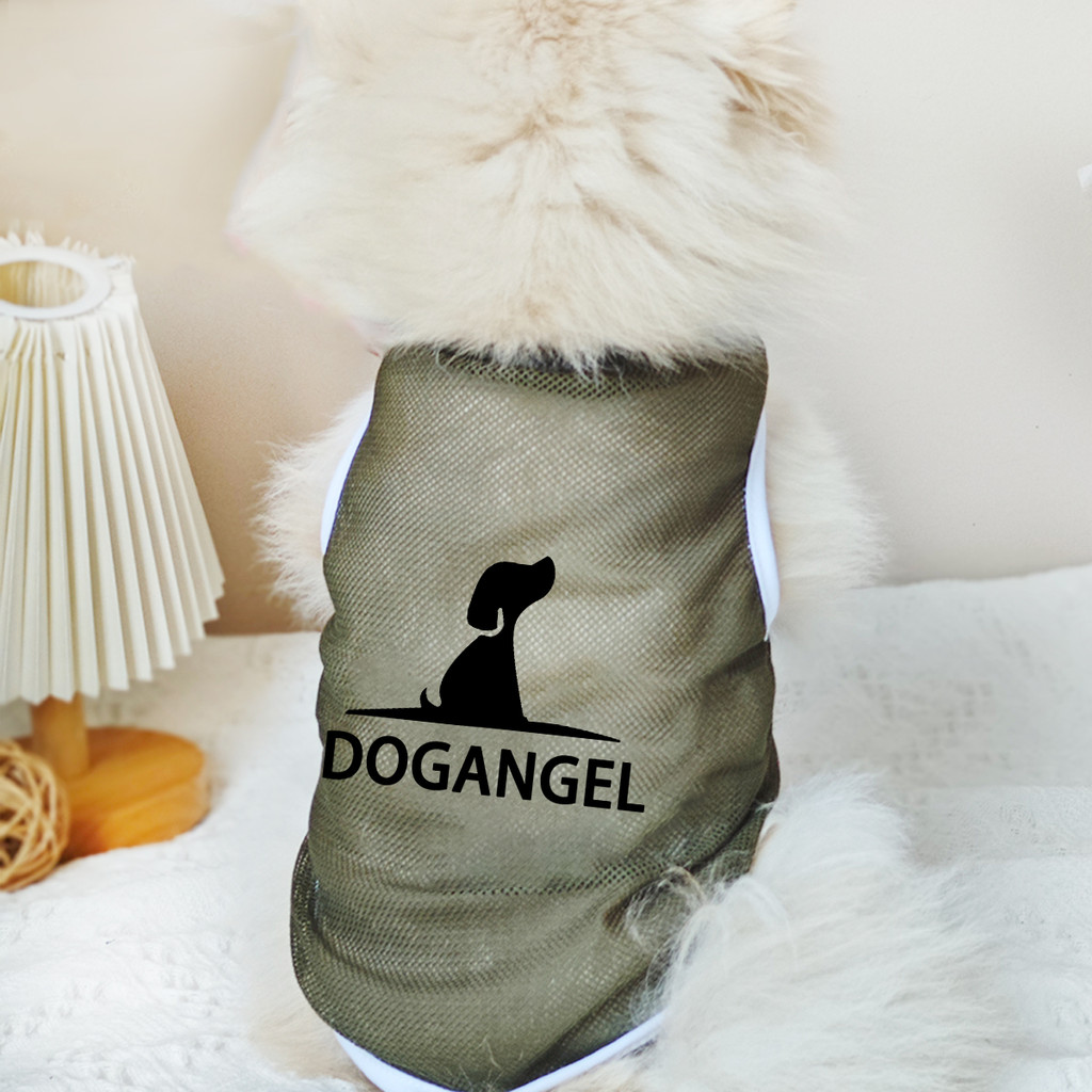 ✨ Hàng Mới Về ✨ S-2xl Họa Tiết Chó Con Thời Trang In Hình Chó Vest Thú Cưng Thoáng Khí Thoải Mái Lưới Quần Áo Cho Chó