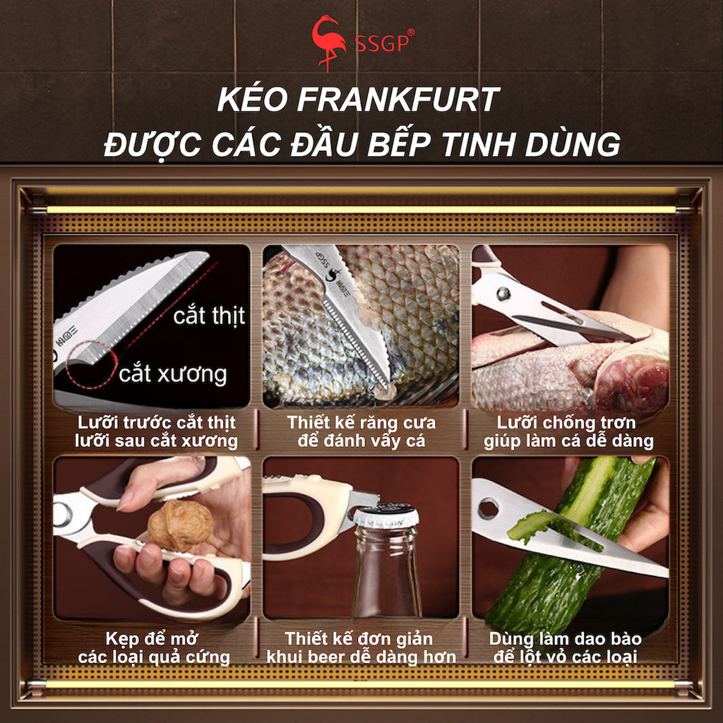 Kéo nhà bếp Frankfurt kéo nấu ăn kéo làm bếp thép không rỉ SSGP , kéo bếp đa năng, kéo làm bếp