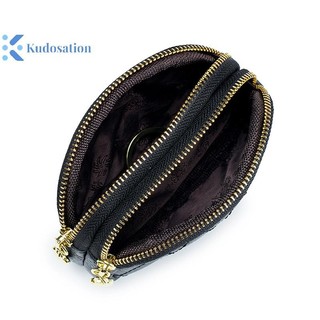 Kudosation Mới Thời Trang Lưới Dây Kéo Ví Đựng Tiền Xu Cho Túi Đựng Thẻ Nữ