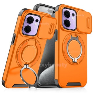 Ốp lưng cho OPPO Reno 13 Pro 13F 5G 2025, chống sốc, trượt, có nam châm, cho Reno13 13Pro Reno13F Reno13Pro, có giá đỡ nhẫn, bảo vệ mặt sau điện thoại