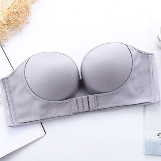 Đồ lót quây dành cho nữ có ngực nhỏ chống trượt tập hợp, khóa trước mỏng mùa hè phong cách lưng đẹp, áo ngực vô hình quấn quanh ngực, áo ngực