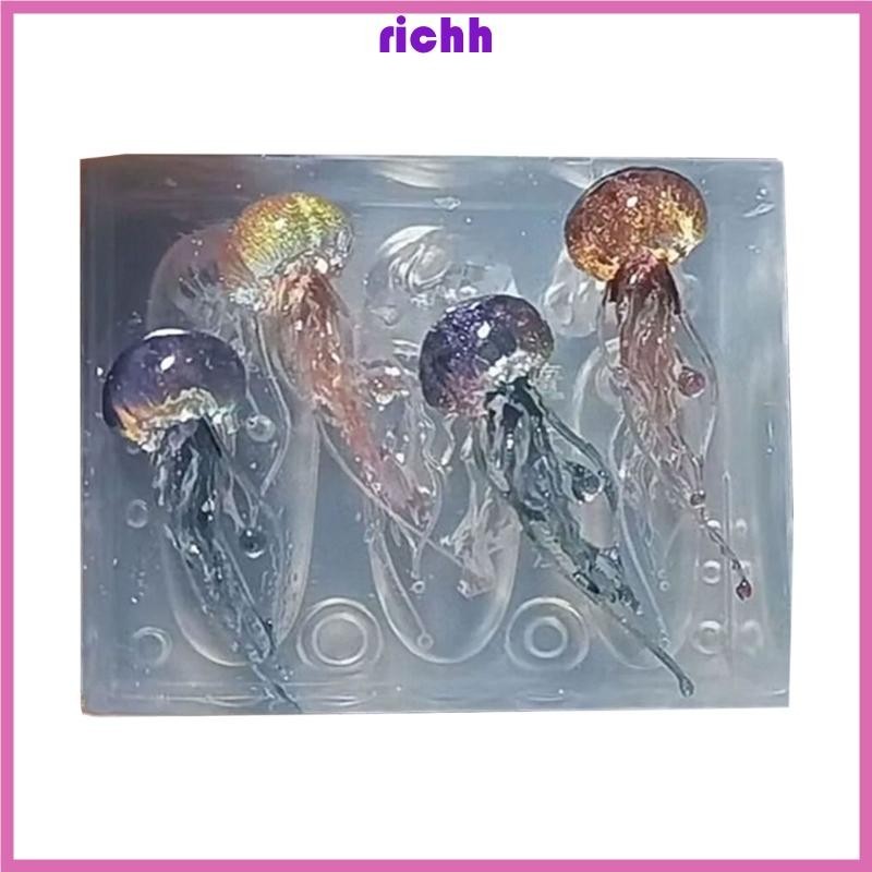 ⚝⚝Richh Thạch Móng Tay Nghệ Thuật Nhỏ Giọt Khuôn Trang Trí Móng Tay Khuôn Thạch Sứa Khuôn Làm Móng Tay