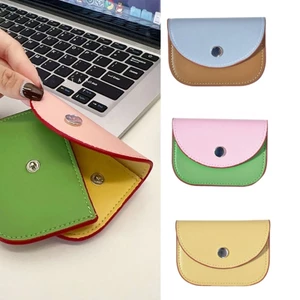 XGB Coin Pocket Ví ngắn Ví da PU thẩm mỹ để làm việc và du lịch
