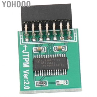 Yohooo Đối với Mô-đun MSI TPM 2.0 Mã hóa mạnh 14 chân Bảng giao diện LPC
