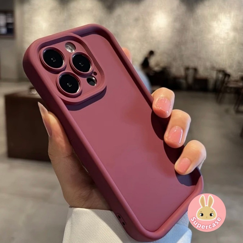 Ốp Lưng Màu Kẹo Macaron Sang Trọng Cho iPhone 15 Pro Max 15 Plus 14 Pro Max 14 Plus 13 12 11 Pro Max Ốp Lưng Điện Thoại Cho Cô Gái Thoáng Mát Bé Trai Silicon Mềm