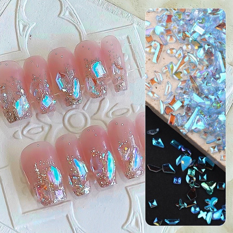 ⚝⚝Bộ đá chân Richh với khoảng 100 viên đá màu Crystal Aurora sang trọng nhỏ