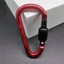 DARON D Loại Carabiner, Điện di hình chữ D Phát hành nhanh Carabiner, Khóa leo núi Bảo vệ Hợp kim nhôm đa chức năng Khóa thể thao ngoài trời Leo núi