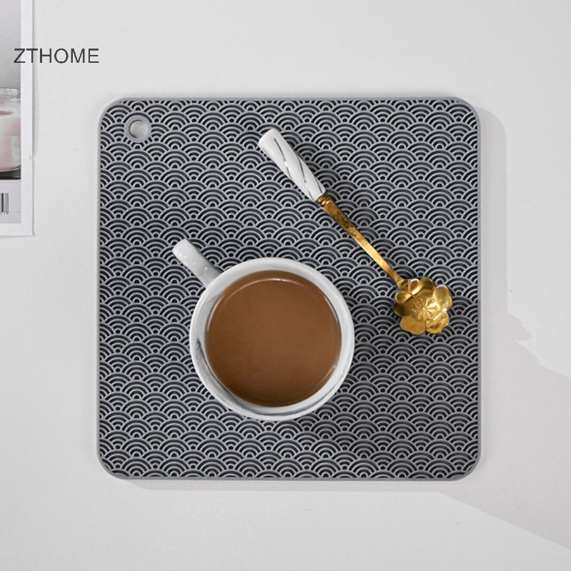 Zthome Silicone Cảm Ứng Nấu Thảm Chống Cháy Bảo Vệ Tấm Nướng Cảm Ứng Bảo Vệ Phụ Kiện Nhà Bếp HOT