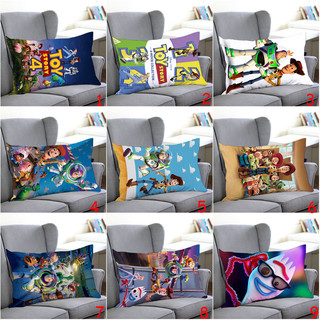 Toy Story 4 Vỏ Gối Hình Chữ Nhật In Bên Đệm Polyester Trang Trí Sofa Nhà (Không Lõi)