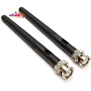 2 Ăng Ten UHF Có Đầu Nối BNC Cho EW100 EW300 EW500 G3 G3 Series Thu Micro Không Dây