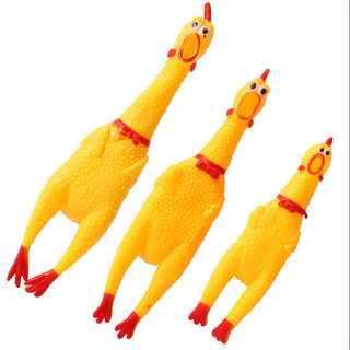 Đồ chơi thú cưng Hình gà la hét tương tác có âm thanh cho chó.