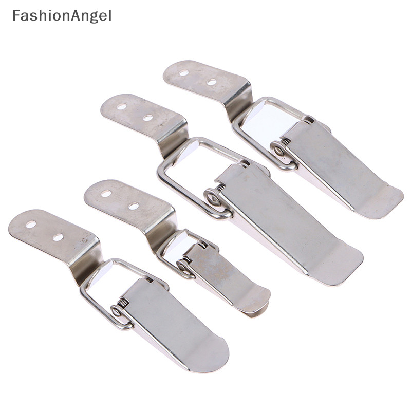 Fashionangel 90 Độ Khóa Miệng Vịt Móc Khóa Thép Không Gỉ Lò Xo Vẽ Chuyển Đổi Chốt TH