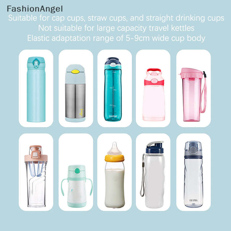 Fashionangel 2 Trong 1 Có Thể Điều Chỉnh Dây Đeo Chai Nước Đa Năng Di Động Chai Nước Đeo Vai Giá Đỡ Tumbler Dây Đeo Du Lịch TH