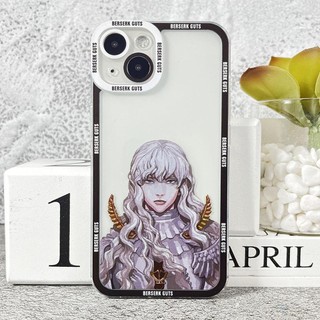 Ốp Lưng Cho Samsung S24 Ultra S23 Plus S22 S21 S20 S23 FE Note 10 Lite 10 Pro 20 J7 Prime A21S A15 A25 A02 A05S M23 Shell Anime Berserk Guts Bảo Vệ Camera Chống Sốc