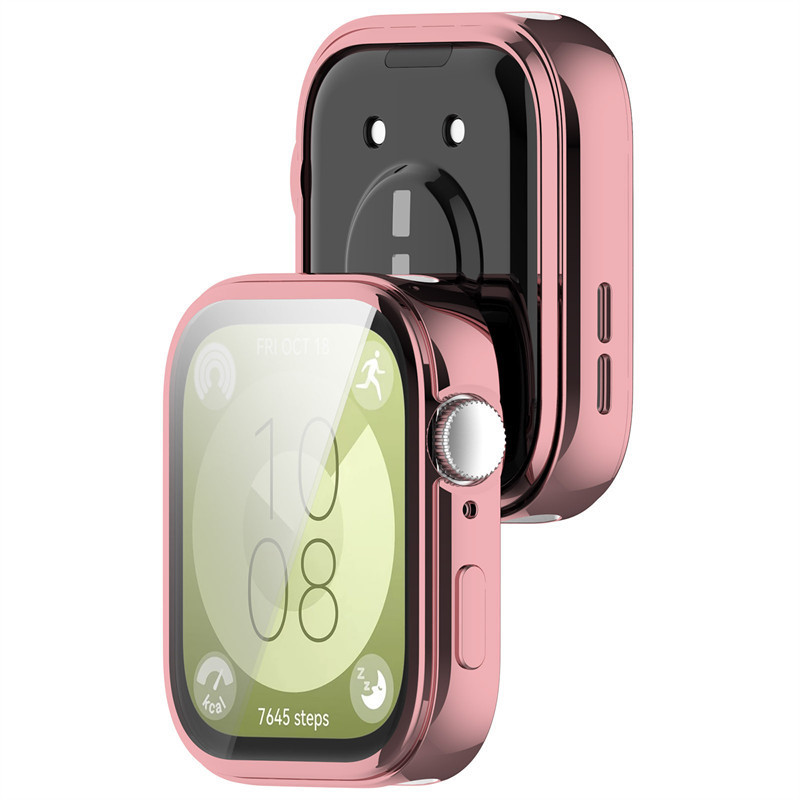 Ốp lưng cho Huawei WATCH FIT 3 4 5 Pro Vỏ bảo vệ trong suốt silicone tpu mềm phụ kiện vỏ bảo hiểm toàn diện Vỏ Huawei WATCH FIT3 FIT4 FIT5 PRO