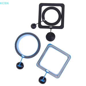 1 Vòng đựng thức ăn cho bể cá Trạm cá Floag Thức ăn Tary Square / Circle [Bk]