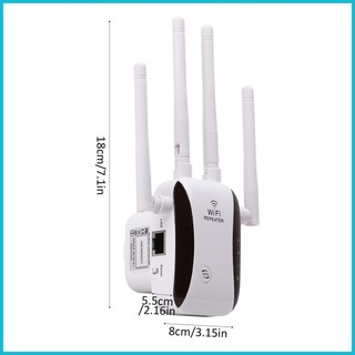 Bộ khuếch đại tín hiệu không dây 1200Mbps Bộ tăng cường WiFi tốc độ cao Băng tần kép Bộ lặp Internet không dây 5G cho enmdavn