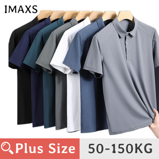 50-150kg PLUS Size Áo Sơ Mi Polo Nam Size Lớn Tay Ngắn Cầu Lông Quần Vợt Thể Thao Nhanh Khô Áo