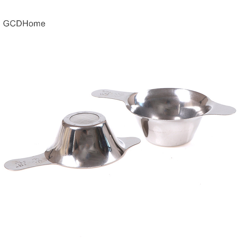 Bộ lọc trà bằng thép không gỉ Gcdhome Lưới mịn Lá trà Bộ lọc trà Phụ kiện HOT