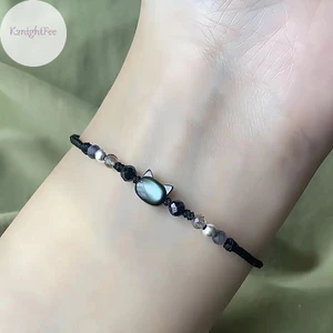 K2nightfee Handmade Dễ Thương Đôi Túi Vòng Tay Phong Cách Độc Đáo Vòng Tay Cho Nữ Tinh Tế Đính Hạt Vòng Tay Dệt Phụ Kiện Quà Tặng VN