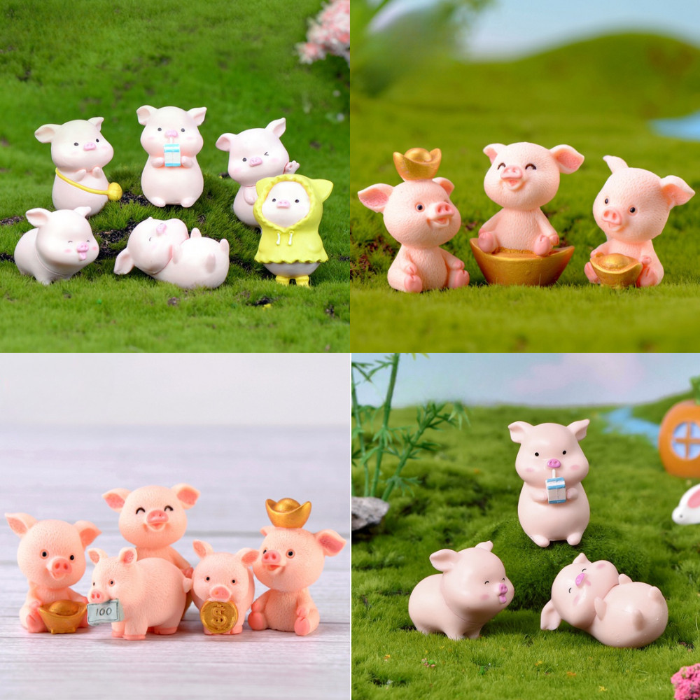 Mô hình heo hồng dễ thương