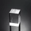 Đế nâng trưng bày trang sức DELMER, K9 Crystal Solid Acrylic Cube Display Block, nhiều kích thước được đánh bóng độ dày thủ công có thể tái sử dụng Nước hoa bệt