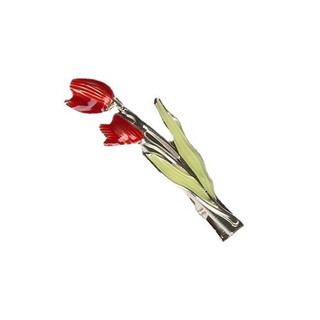 Thanh Lịch Tính Khí Cô Gái Tulip Kẹp Phong Cách Mới Nổ Kích Thước Nhỏ Kẹp Tóc Bên Mỏ Vịt Kẹp Phụ Kiện Tóc